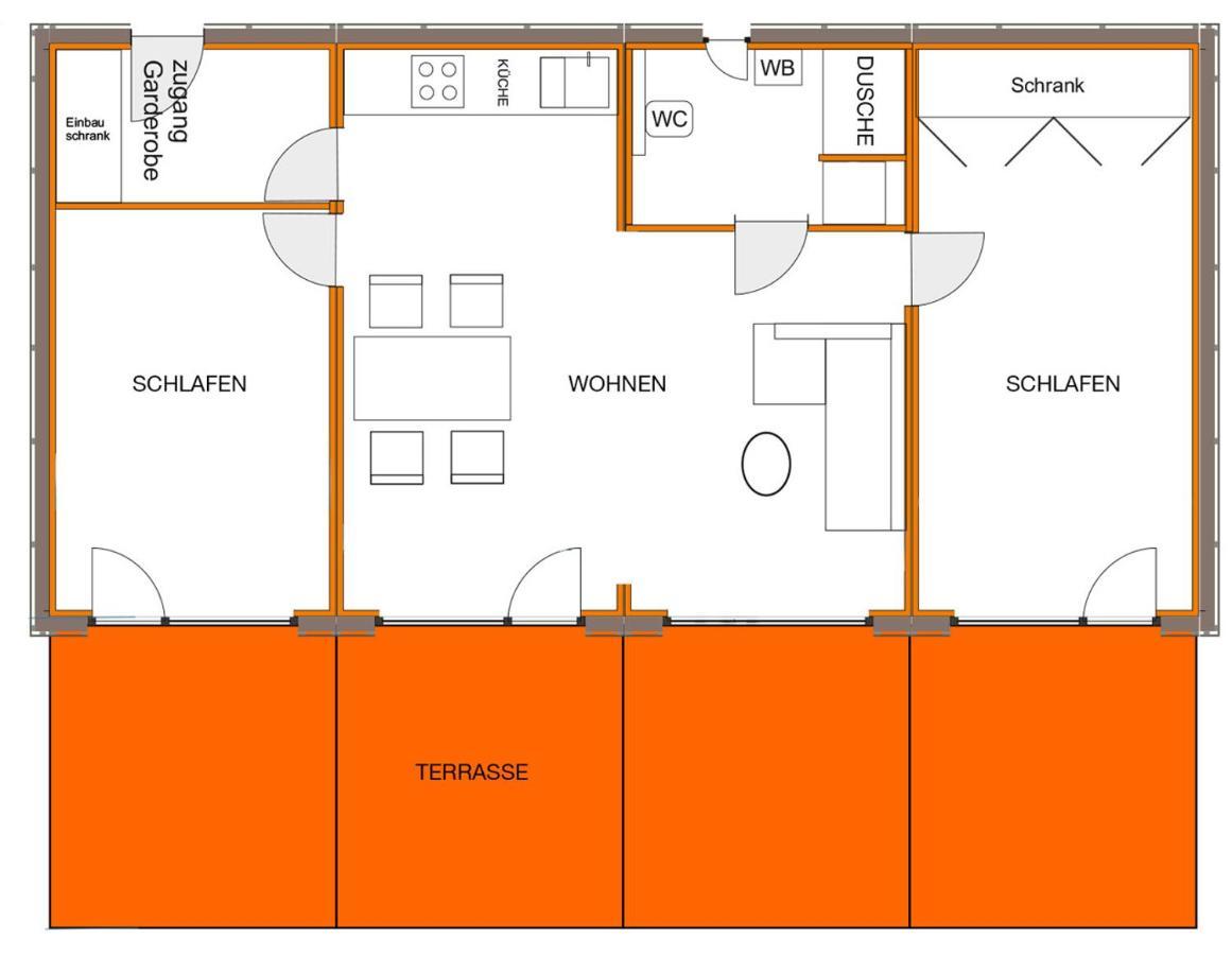 Ferienhaus Erholzeit. Apartment Wettringen  Luaran gambar